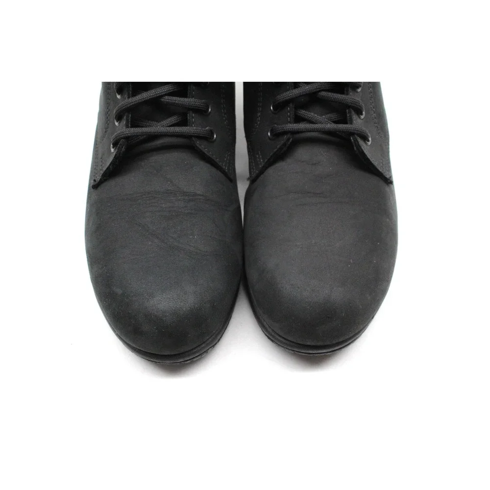 SAS Women's 8 M Gretchen Ankle Chukka Boots Black‎ Leather Comfort NO INSOLES